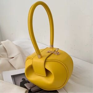 Yellow Knot Handbag
